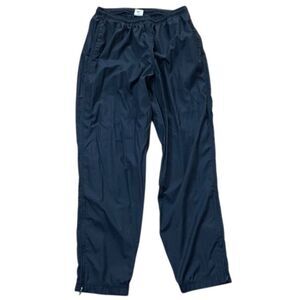 Nike Vintage 90s Blue Lightweight Track Windbreaker Pants Mens Size XL Ankle Zip
